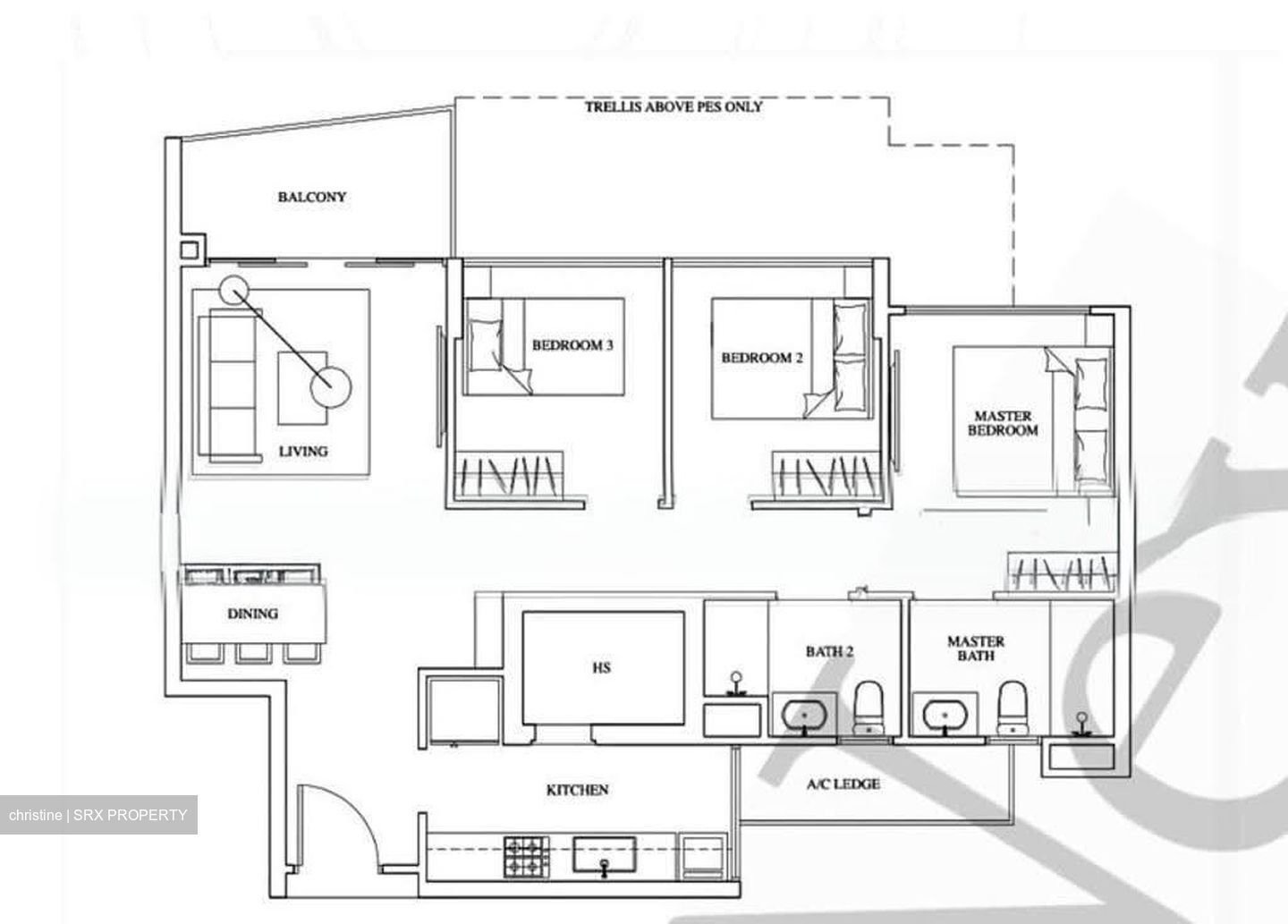 1 Canberra (D27), Condominium #605523081